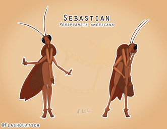 Rating: s
ID: 4373379
Date: 2023-10-25 13:44:38 -0400
Status: active
Score: 15
antennae_(anatomy) anthro arthropod arthropod_abdomen blattodea cockroach compound_eyes flashquatsch headless holding_head insect insect_wings looking_at_viewer male model_sheet multi_arm multi_limb orange_background sebastian_(flashquatsch) simple_background solo wings post #4373379