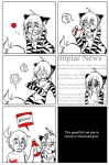 Rating: q
ID: 75770
Date: 2010-05-21 06:54:59 -0400
Status: active
Score: 7
anthro black_and_white blood bodily_fluids breasts casual_nudity comic conditional_dnp duo english_text exclamation_point felid female flora_(twokinds) food human keidran ketchup male mammal monochrome naturally_censored nude pantherine question_mark shocked sketch skull_and_crossbones text tiger tom_fischbach trace_legacy twokinds post #75770