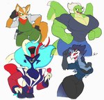 Rating: s
ID: 5439229
Date: 2025-03-17 11:07:31 -0400
Status: active
Score: 47
anthro ari_(dreamerknight) asmodeus_(helluva_boss) big_breasts bodysuit breasts canid canine cleavage clothed clothing crossgender demon dragon dreamerknight female female_stolas fox fox_mccloud group helluva_boss hi_res huge_breasts jacket kerchief mammal mtf_crossgender muscular muscular_female mythological_creature mythological_scalie mythology nintendo owl_demon scalie shirt skinsuit smile star_fox stolas_(helluva_boss) tight_clothing topwear wide_hips post #5439229
