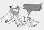 angel angel_gabby angel_hare angel_hare_(the_east_patch) anthro arched_back backwards_baseball_cap backwards_hat baseball_cap beard blush bodily_fluids breasts clothing curling_toes duo emanata facial_hair feathered_wings feathers featureless_breasts feet female female_on_human fingering fondling grabbing_sheets greyscale hat headgear headwear hoodie human human_on_anthro interspecies jonah_whitman lagomorph larger_human larger_male leporid male male/female male_on_anthro mammal monochrome mustache null null_stimulation overstimulation rabbit simple_background size_difference small_breasts smaller_anthro smaller_female snickersfool speech_bubble spiral_eyes static surprised_expression sweat the_east_patch toonkind toony topwear white_background wide_eyed wings