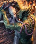 Rating: e
ID: 5592144
Date: 2025-05-23 04:02:27 -0400
Status: active
Score: 33
3d_(artwork) animal_genitalia ansur_(baldur's_gate) anthro anthro_on_anthro baldur's_gate baldur's_gate_3 beepyromancer bronze_scales butt cheek_frill cheek_spikes claws digital_media_(artwork) dragonborn_(dnd) dungeons_and_dragons duo face_tentacles facial_spikes foreplay frill_(anatomy) genital_slit genitals green_eyes hands_above_head hasbro hi_res horn interspecies larian_studios licking male male/male membrane_(anatomy) membranous_wings mind_flayer muscular muscular_anthro muscular_male nude purple_body purple_eyes purple_skin rubbing scalie slit_juice slit_play spikes spikes_(anatomy) tentacle_lick tentacle_on_back tentacle_on_shoulder tentacles teratophilia the_emperor_(baldur's_gate) tongue tongue_out wings wizards_of_the_coast wrist_grab post #5592144