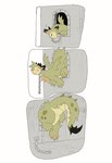 Rating: s
ID: 5415441
Date: 2025-03-06 04:52:04 -0500
Status: active
Score: 45
2025 2_horns 3_toes :t ambiguous_anthro ambiguous_gender anthro black_ears black_tail_tip butt castle chain_collar collar comic countershading digital_drawing_(artwork) digital_media_(artwork) dipstick_tail dragon ear_tuft eyes_closed featureless_crotch feet female_(lore) fur furred_dragon furred_scalie green_body green_fur green_wings grey_collar hair hi_res horn inside kali_(thorn_paw) markings metal_collar mythological_creature mythological_scalie mythology rear_view scalie small_wings solo spiked_tail spikes spikes_(anatomy) stuck stuckage tail tail_markings tapering_tail thick_tail thick_thighs thorn_paw through_wall toes tuft window wings yellow_body yellow_countershading yellow_fur post #5415441