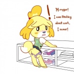 Rating: e
ID: 343715
Date: 2013-06-24 13:47:38 -0400
Status: active
Score: 47
1:1 anal anal_penetration animal_crossing anthro blush bottomwear butt canid canine canis clothed clothing domestic_dog english_text exclamation_point female hi_res isabelle_(animal_crossing) katestrife mammal nintendo panties panties_down partially_clothed pencil_skirt penetration sex_toy shih_tzu skirt solo text toy_dog underwear underwear_down unprofessional_behavior vaginal vibrator post #343715