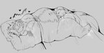 2024 anthro anthro_on_anthro asgore_dreemurr bed_sheet bedding belly big_butt bodily_fluids body_hair boss_monster_(undertale) bovid butt caprine chest_hair duo eye_roll fellatio genitals goat hairy hi_res looking_pleasured male male/male mammal mayku moan monochrome moobs murid murine musk musk_clouds musky_armpit musky_cock narrowed_eyes nipples oral oral_penetration overweight overweight_dom overweight_male overweight_sub penetration penile penile_penetration penis penis_in_mouth raised_arms rat rodent saliva saliva_on_penis sex sketch sweat sweat_stain sweaty_armpit sweaty_butt translucent under_covers under_covers_sex undertale_(series)