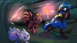 Rating: s
ID: 5592801
Date: 2025-05-23 13:57:19 -0400
Status: active
Score: 14
16:9 4k 6_tails absurd_res ambiguous_gender anthro blue_eyes brown_eyes cave feral generation_1_pokemon generation_4_pokemon group hi_res multi_tail nintendo pachirisu pokemon pokemon_(species) pokemon_mystery_dungeon riolu scarf screamoshaymin spike_chunsoft tail torch trio vulpix widescreen post #5592801