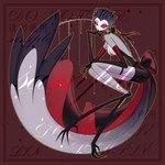 Rating: q
ID: 4699113
Date: 2024-04-04 09:15:29 -0400
Status: active
Score: 58
1:1 2024 4_eyes absurd_res anthro avian bird blue_body blue_feathers border demon digital_media_(artwork) feathers femboy fingers helluva_boss hi_res long_legs looking_at_viewer male multi_eye owl rainwoodwood red_border red_eyes seductive solo stolas_(helluva_boss) very_long_legs post #4699113