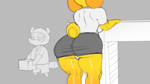 Rating: q
ID: 3495889
Date: 2022-08-09 00:18:09 -0400
Status: active
Score: 504
16:9 2d_animation animal_crossing animated anthro big_butt butt canid canine canis clothed clothing covering digital_media_(artwork) domestic_dog duo embarrassed female frame_by_frame fur hair hi_res isabelle_(animal_crossing) kranson male mammal nintendo no_sound short_playtime simple_background solo_focus thick_thighs thong tom_nook_(animal_crossing) underbutt underwear wardrobe_malfunction webm widescreen yellow_body yellow_fur post #3495889
