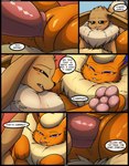 2017 anus base_three_layout blockage_(layout) blush comic dialogue digital_media_(artwork) dominant dominant_female duo eevee eeveelution english_honorific english_text female female_penetrated feral feral_on_feral five_frame_image flareon generation_1_pokemon genitals hi_res honorific horizontal_blockage innie_pussy kuroodod licking licking_lips male male/female male_penetrating male_penetrating_female mammal motion_onomatopoeia nintendo onomatopoeia open_mouth oversexed_eeveelutions pawpads penetration penile penile_penetration penis penis_in_pussy pokemon pokemon_(species) pride_(kuroodod) pussy sam_(kuroodod) self_lick sex sound_effects speech_bubble stuttering talking_to_another talking_to_partner term_of_endearment text three_row_layout thrusting_sound_effect tongue tongue_out vaginal vaginal_penetration