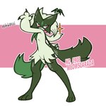 Rating: s
ID: 5404331
Date: 2025-03-01 03:24:26 -0500
Status: active
Score: 41
1:1 2024 ambiguous_anthro ambiguous_gender anthro claws digital_drawing_(artwork) digital_media_(artwork) english_text finger_claws full-length_portrait generation_9_pokemon green_body lnb meowscarada narrowed_eyes nintendo pink_eyes pink_text pokemon pokemon_(species) portrait smile solo standing text post #5404331