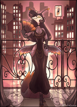 Rating: s
ID: 5693278
Date: 2025-07-07 22:38:02 -0400
Status: active
Score: 16
absurd_res antenna_hair anthro avian balcony beak beverage big_breasts billboard bird breasts building choker city cityscape collar curly_hair curtains demon elegant_dress fan_character female glowing glowing_eyes hair hand_fan hand_on_hip happy helluva_boss hi_res hollow_hip_backless_chain_dress jewelry looking_at_viewer necklace railing reflection reflective_floor smile solo spread_wings tookiecookies victorian wide_hipped_anthro wide_hipped_female wide_hips window window_light wings post #5693278