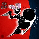 Rating: q
ID: 5327978
Date: 2025-01-24 15:19:03 -0500
Status: active
Score: 14
abstract_background anonymous_character anthro artist_logo artist_name bar_emanata big_butt black_body bottom_heavy bubble_butt butt butt_jiggle butt_smother curvy_figure duo emanata featureless_feet feet femboy flash_emanata glistening glistening_body glistening_butt hi_res holding_knife holding_object huge_butt huge_thighs humanoid jiggling knife lagomorph leporid logo male male/male mammal purthiel_the_bunny_slasher rabbit red_background signature simple_background small_waist smothering text thatdawgmurray thick_thighs ukrainian_text watermark white_body white_mask post #5327978
