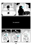 2017 animated_skeleton bone c-puff clothed clothing comic english_text frisk_(undertale) hi_res human humanoid mammal not_furry sans_(undertale) skeleton speech_bubble text undead undertale undertale_(series) url