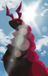 9:14 ambiguous_gender feral generation_5_pokemon hi_res misael4ever nintendo outside pokemon pokemon_(species) scolipede solo