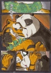 2013 3_fingers 4_fingers anthro anthro_on_anthro bear better_late_than_never black_body black_fur black_nose black_stripes collar collar_only comic daigaijin dreamworks duo eyebrows eyes_closed felid female fingers french_kissing fur gem giant_panda green_eyes jade_(gem) kiss_on_lips kissing kung_fu_panda love magic male male/female mammal master_po_ping master_tigress multicolored_body multicolored_fur nude orange_body orange_fur painting_(artwork) pantherine pink_tongue slightly_chubby snout striped_body striped_fur stripes tiger tongue traditional_media_(artwork) watercolor_(artwork) white_body white_fur