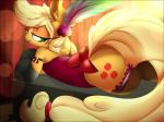 Rating: q
ID: 803287
Date: 2016-01-11 10:47:11 -0500
Status: active
Score: 36
2016 4:3 accessory applejack_(mlp) blonde_hair bokeh bow_(feature) bow_accessory bow_ribbon butt clothed clothing corset cutie_mark digital_media_(artwork) earth_pony equid equine female feral flower friendship_is_magic fur furgonomics green_eyes hair hasbro hi_res hooves horse keyboard_instrument legwear lingerie looking_at_viewer madacon mammal musical_instrument my_little_pony on_piano piano plant pony ribbons smile solo spotlight stockings tail tail_accessory tail_bow tail_ribbon thigh_highs topwear post #803287