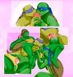 2_toes 3_fingers absurd_res anal anal_fingering anthro anus barefoot bodily_fluids brother_(lore) brothers_(lore) comic digital_media_(artwork) donatello_(tmnt) erection feet fellatio fingering fingers genitals group hi_res humanoid_genitalia humanoid_penis incest_(lore) leonardo_(tmnt) lying male male/male mishajeans on_back open_mouth oral oral_penetration orgasm penetration penile penis raphael_(tmnt) reptile rimming saliva scalie sex shell sibling_(lore) spread_legs spreading teenage_mutant_ninja_turtles teeth toes tongue tongue_out trio turtle