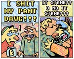 Rating: s
ID: 5598173
Date: 2025-05-25 19:00:07 -0400
Status: active
Score: 3
2_panel_comic 5:4 aloha_shirt anthro artist_name bodily_fluids canid canine canis clothing comic container crying cup dialogue digital_media_(artwork) domestic_dog duo english_text eyes_closed eyewear fur hat headgear headwear holding_container holding_cup holding_mug holding_object hug humor male mammal mug pattern_clothing pattern_shirt pattern_topwear rawdawgcomics rawdawgcomics_(series) shirt snot stahli_(rawdawgcomics) sunglasses tears text topwear yellow_body yellow_fur post #5598173