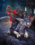 Rating: s
ID: 4762222
Date: 2024-05-04 18:46:57 -0400
Status: active
Score: 19
anthro armor big_ears blizzard_entertainment bloomkin canid claws crown dinosaur dromaeosaurid duo elf fangs felid female feral gem glowing headgear hi_res hybrid male male/female mammal melee_weapon night night_elf outside paws prehistoric_species reptile riding scalie scar shaiyano sword teeth theropod warcraft weapon werecanid werecreature worgen zombo post #4762222