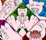 abstract_background absurd_res anus body_in_mouth color_partitioning duo feet foot_fetish foot_lick foot_play forced foreskin generation_1_pokemon genitals hi_res humanoid_feet imminent_vore in_mouth legendary_pokemon licking male male/male mammal masturbation mew_(pokemon) mouse mouth_shot multiple_images multiple_positions murid murine nintendo open_mouth oral oral_vore partially_inside partitioning penile penile_masturbation penis plantigrade pokemon pokemon_(species) rodent size_difference suiro tongue tongue_out unwilling_prey vore