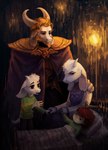 2019 abstract_background ambiguous_gender anthro asgore_dreemurr asriel_dreemurr beard bed blonde_hair bodily_fluids bottomwear bovid brown_eyes brown_hair caprine chara_(undertale) claws cloak clothed clothing crown crying digital_media_(artwork) digital_painting_(artwork) dying facial_hair father_(lore) father_and_child_(lore) father_and_son_(lore) female fur furniture goat group hair hand_holding hand_on_shoulder headgear hi_res horn human husband_and_wife ill inside koviry looking_at_another looking_down male mammal married_couple mother_(lore) mother_and_child_(lore) mother_and_son_(lore) pants parent_(lore) parent_and_child_(lore) parent_and_son_(lore) pillow sad shirt sleeping son_(lore) tears topwear toriel undertale undertale_(series) white_body white_fur young young_anthro young_human