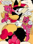 absurd_res anthro bisexual black_eyes braixen comic english_text female female/female feral fingering fur generation_2_pokemon generation_6_pokemon genitals group hi_res licking male male/female nintendo oral orange_body orange_fur penile penis penis_lick pink_body pink_fur pokemon pokemon_(species) ponporio_(artist) red_eyes sex shiny_pokemon sneasel text tongue tongue_out typhlosion vaginal yellow_eyes