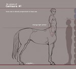 2024 centaur chart english_text equid equid_taur european_mythology greek_mythology grey_background greyscale hi_res human humanoid_pointy_ears humanoid_taur lucasestellar male mammal mammal_taur model_sheet monochrome mythology signature simple_background size_chart smile smiling_at_viewer solo taur text