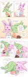 anthro anthrofied cherry_(inosagi) comic dialogue duo eeveelution english_text espeon female female/female fur generation_2_pokemon hi_res inosagi leaf_(inosagi) nintendo pokemon pokemon_(species) pokemorph shiny_pokemon text