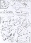 aircraft airship anthro black_and_white chair cloud comic crash crashing damaged_vehicle doctor_watson english_text explosives eyewear fur furniture glasses group kitfox-crimson male mammal monochrome multicolored_body multicolored_fur offscreen_character onomatopoeia procyonid raccoon sketch sky skyscape solo_focus sound_effects stolen_generation text two_tone_body two_tone_fur vehicle yiff_field_technology yiff_grenade