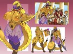 abs amputee anthro big_breasts bottomwear breasts bulge capcom chair chorsinnell39 clothed clothing container cup disability dragon duo female flying_wyvern furniture genitals goblet gold_rathian hand_on_hip harem_outfit hi_res holding_object holding_weapon huge_breasts loincloth long_tail male melee_weapon missing_arm monster_hunter muscular muscular_anthro muscular_female muscular_male mythological_creature mythological_scalie mythology nipples non-mammal_breasts non-mammal_nipples prosthetic prosthetic_arm prosthetic_limb pubes pussy rath_wyvern rathalos rathian scales scalie scar shield silver_rathalos skimpy spikes sword tail thick_thighs throne veil weapon winged_arms wings yellow_body yellow_scales