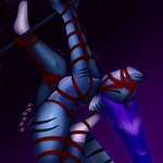 Rating: q
ID: 5584120
Date: 2025-05-19 16:11:28 -0400
Status: active
Score: 3
1:1 anthro bdsm bondage bound breasts clothing digital_media_(artwork) dutchsyndicalist fish footwear hair hi_res hyacinthia marine markings non-mammal_breasts purple_hair restraints rope rope_bondage rope_harness shark simple_background smile socks solo striped_markings stripes submissive suspension tail trans_(lore) trans_woman_(lore) post #5584120