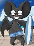 Rating: e
ID: 4578848
Date: 2024-02-04 20:16:20 -0500
Status: active
Score: 66
2024 3:4 absurd_res anthro bat big_ears black_body black_fur blue_clothing blue_swimming_trunks blue_swimwear blush blush_lines clothed clothing cloud collarbone day detailed_background drawstring exhibitionism eyes_closed eyewear fangs female flat_chested front_view fur genitals gesture glasses grin hand_gesture hi_res holding_object holding_surfboard mabel_(zinzoa) male_swimwear_challenge mammal membrane_(anatomy) membranous_wings mostly_nude_anthro mostly_nude_female navel nipples nude outdoor_nudity outside pink_nipples pink_nose pose round_glasses seaside sidewalk sky smile solo standing surfboard swimming_trunks swimming_trunks_down swimwear teeth thick_thighs topless topless_anthro topless_female v_sign vulva wardrobe_malfunction water wet wet_body wet_fur wide_hips wings zinzoa post #4578848
