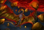 Rating: s
ID: 5127832
Date: 2024-10-20 13:07:39 -0400
Status: active
Score: 18
angry dark_clouds dragon enraged european_mythology fantasy feral fleisher_(roifantome) gold_(metal) golden_body hi_res magic male markings metallic_body metallic_dragon_(dnd) metallic_wings meteor mythological_creature mythological_scalie mythology red_magic red_markings roifantome scalie solo spiral trioza western_dragon wyvern post #5127832