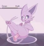 2019 2d_animation animated ball_slap balls balls_deep bestiality blinking bouncing_balls bouncing_butt butt collar digital_media_(artwork) disembodied_penis duo eeveelution espeon felid female female_focus female_penetrated feral feral_penetrated forehead_gem forked_tail from_front_position gameplay_mechanics gem generation_2_pokemon genitals gui health_bar humanoid_genitalia humanoid_penis interspecies kekitopu male male/female male_on_feral male_penetrating male_penetrating_female mammal mermaid_position motion_tweening nintendo open_mouth pawpads penetration penile penile_penetration penis penis_in_pussy pokemon pokemon_(species) pokephilia purple_theme pussy sex short_playtime slap solo_focus tail text unusual_anatomy unusual_tail vaginal vaginal_penetration