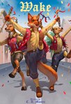 Rating: s
ID: 4029864
Date: 2023-05-03 10:18:30 -0400
Status: active
Score: 1
anthro book_cover british canid canine canis colorful_background colorful_theme commercial cover deer domestic_dog england fox group hi_res male mammal novel parade thepimpartist traditions wake post #4029864