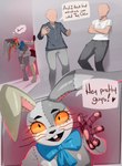 2024 absurd_res blue_bow buckteeth dialogue digital_media_(artwork) english_text faceless_character faceless_male female five_nights_at_freddy's five_nights_at_freddy's:_security_breach group hi_res horror_(theme) human humanoid lagomorph lanyard leporid male mammal rabbit red_sclera scottgames steel_wool_studios stitch_(sewing) teeth text thick_thighs trio vanessa_(fnaf) vanny_(fnaf) zexlynk