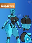 breasts epic_games female fortnite fortnite:_save_the_world genitals hi_res humanoid machine not_furry nude pinup pose pussy ray_(fortnite) robot robot_humanoid solo the_boi_in_box