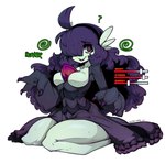 Rating: q
ID: 5499540
Date: 2025-04-12 16:13:46 -0400
Status: active
Score: 50
2025 3_fingers absurd_res accessory ahoge bodily_fluids breasts chest_spike claws clothing dress english_text exposed_breasts eyelashes featureless_breasts female fingers front_view gardevoir generation_3_pokemon hair hair_accessory hair_over_eye hairband hex_maniac hi_res humanoid kneeling long_hair nintendo pokemon pokemon_(species) purple_claws purple_clothing purple_dress purple_eyes purple_hair question_mark simple_background slugbox smile solo spikes spikes_(anatomy) spiral spiral_eyes sweat sweatdrop text thick_thighs white_background white_body wide_hips post #5499540