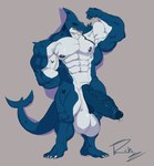 Rating: e
ID: 5257461
Date: 2024-12-21 23:00:20 -0500
Status: active
Score: 37
abyss_(e-zoid) animal_humanoid anthro balls big_balls big_penis fin fish fish_humanoid flexing genital_piercing genitals hi_res huge_balls huge_penis humanoid hyper hyper_balls hyper_genitalia male marine marine_humanoid muscular muscular_anthro muscular_male nails nipples non-mammal_balls non-mammal_nipples pecs penis penis_piercing piercing remochi saggy_balls shark shark_humanoid solo tail vein veiny_penis post #5257461