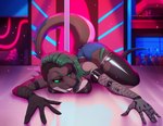 Rating: q
ID: 4489899
Date: 2023-12-23 15:23:25 -0500
Status: active
Score: 49
2020 absurd_res anthro armwear bedroom_eyes bionic_arm bionics black_sclera bottomwear breast_squish breasts clothed clothing cybernetic_arm cybernetic_limb cybernetics cyborg daisy_dukes dancing denim denim_bottomwear denim_clothing denim_shorts detailed_background diamond_pupils dinosaur dromaeosaurid facial_scar female female_focus fishnet_armwear fishnet_clothing glowing glowing_eyes green_eyes green_hair grin group hair hakkids2 hi_res hotpants inside latex latex_clothing latex_legwear latex_thigh_highs legwear looking_at_viewer lying machine narrowed_eyes on_front particles pole pole_dancing prehistoric_species reptile scalie scar seductive short_hair shorts smile snout snout_scar solo_focus spiked_tail spikes spikes_(anatomy) squish strip_club stripper stripper_pole tail theropod thick_thighs thigh_highs torn_thigh_highs tyra_(ihym1o1) undercut post #4489899