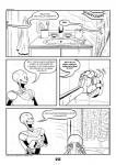 2016 animated_skeleton bone c-puff comic english_text hi_res humanoid male monochrome papyrus_(undertale) sans_(undertale) skeleton speech_bubble teeth text undead undertale undertale_(series)