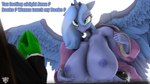 3d_(artwork) abs absurd_res anon anthro anthrofied areola bathrobe big_breasts big_butt blue_areola blue_body blue_eyes blue_nipples boobs?_wanna_touch_boobs? breasts butt clothed clothing collar cutie_mark dialogue digital_media_(artwork) duo english_text equid equine exposed_breasts faceless_character feathered_wings feathers female friendship_is_magic hasbro hi_res horn horse huge_breasts human mammal meme my_little_pony mythological_creature mythological_equine mythology naughty_cube nipples open_clothing open_robe pony princess_luna_(mlp) robe smile smirk suit text winged_unicorn wings