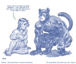 2023 animal_genitalia animal_penis anthro anthro_on_anthro bagheera_(jungle_book) balls big_balls big_butt big_muscles big_nipples big_penis bodily_fluids body_hair bone butt casual_nudity censored dialogue disney doubt duo ear_piercing ear_ring english_text erect_nipples erect_tail erection facial_hair felid forest genital_fluids genitals grabbing_from_behind grass group hairless hide_and_seek hotsatyr huge_muscles human india innocent_expression jungle larger_anthro larger_male leaves_on_ground licking male male/male mammal melanistic mohawk monochrome mowgli mowgli_(film) muscular muscular_anthro muscular_male nipples panthera pantherine patreon penile penis penis_grab penis_size_difference piercing plant profanity ring_piercing saggy_balls size_difference small_penis smaller_male squeezing surprise surprised_expression tail text the_jungle_book tongue tongue_out tree tribal url