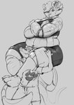 Rating: q
ID: 4902073
Date: 2024-07-06 20:57:02 -0400
Status: active
Score: 41
absurd_res american_opossum animate_inanimate anthro athletic_wear belly big_butt bottomwear butt carrying_another caveat_(geckonori) clothing crossed_arms doctordj duo ear_piercing ear_ring ethan_(garsupial) feet female generation_4_pokemon head_between_thighs hi_res holding_both_legs holding_both_thighs joints larger_female living_plushie luxray male male/female mammal marsupial monochrome neutral_expression nintendo paws piercing plushie pokemon pokemon_(species) ring_piercing seam_(sewing) shorts size_difference smaller_male soles squish struggling tail thick_thighs thigh_squish wide_hips post #4902073