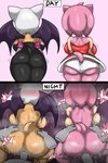 Rating: e
ID: 3511598
Date: 2022-08-17 07:00:28 -0400
Status: active
Score: 342
absurd_res amy_rose anthro bat big_breasts big_butt bodily_fluids breasts butt digital_media_(artwork) doggystyle enigi09 eulipotyphlan female female_on_human from_behind_position genital_fluids genitals group hedgehog hi_res human male male/female male_on_anthro mammal penetration penis pu pussy rouge_the_bat sega sex sonic_the_hedgehog_(series) sweat underbutt vaginal vaginal_fluids vaginal_penetration post #3511598