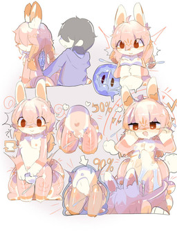 Rating: e
ID: 5685103
Date: 2025-07-04 00:53:56 -0400
Status: active
Score: 24
2024 animate_inanimate anthro areola biped black_hair blue_internal breasts bulge bulge_grab chinese_description clothed clothed_human clothed_male clothing colored countershade_face countershade_neck countershade_torso countershading duo female female_anthro front_view gender_transformation ginyertac glistening glistening_body gloves_(marking) goo_drip hair hand_on_face heart_(marking) heart_pupils heart_symbol hollow_body hoodie human human_to_anthro interrobang kneeling lagomorph leg_markings leporid living_clothing male mammal markings mtf_transformation navel nipples nude nude_anthro nude_female open_mouth percentage pink_body pink_hair rabbit rear_view red_eyes simple_background small_breasts smile socks_(marking) solo_focus species_transformation standing star_(marking) steam suit_transformation tentacle_suit three-quarter_view topwear transformation transformation_sequence twinning unusual_anatomy vulva white_body white_countershading white_markings post #5685103
