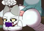 Rating: e
ID: 2867221
Date: 2021-08-06 21:31:26 -0400
Status: active
Score: 56
ambiguous_gender annoyed big_butt black_eyes butt buttermilk_(dezmine21) dezmine21 dialogue domestic_cat duo electronics english_text fangs felid feline felis female feral fur game_boy_family game_console genitals ghost grey_inner_ear grey_nose handheld_console hi_res hot_dogging huge_butt hyper hyper_butt jewelry looking_down male male/ambiguous male/female mammal necklace nintendo nintendo_console penis sex speech_bubble spirit teeth text white_body white_fur yellow_sclera post #2867221