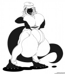 Rating: e
ID: 265670
Date: 2012-11-13 06:37:43 -0500
Status: active
Score: 24
anthro barefoot big_breasts big_bulge biped breasts bulge clothing deonwolf feet gesture gynomorph hand_gesture hi_res huge_breasts huge_bulge hyper hyper_breasts hyper_bulge intersex looking_at_viewer monochrome nadeena non-mammal_breasts one_eye_closed pointing pointing_at_crotch pointing_at_self pointing_down reptile scalie simple_background smile snake solo tail thick_tail thick_thighs white_background wink post #265670