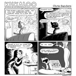 1:1 2016 ambiguous_gender anthro autumn_(kiskaloo) bottomwear candle chris_sanders clothed clothing comic detailed_background dialogue digital_media_(artwork) domestic_cat duo english_text eye_patch eyewear felid feline felis female fire fully_clothed fur furniture greyscale hair human inside kiskaloo lamp lit_candle mammal monochrome ogo_(kiskaloo) open_mouth ouija_board raining shirt smile tail text topwear url window