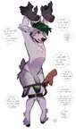 Rating: e
ID: 3570176
Date: 2022-09-16 13:47:20 -0400
Status: active
Score: 287
2022 anthro begging begging_for_mercy belt_bondage big_hands bound bullying chest_tuft clothing deer dialogue digital_media_(artwork) duo duskihorns ear_piercing ear_ring english_text failure_to_withdraw forced forced_exposure genitals green_hair hair hi_res imminent_rape imminent_sex jockstrap legs_tied lifted male mammal nude penis piercing predator/prey profanity questionable_consent raised_arms restrained ring_piercing scared simple_background solo_focus speech_bubble submissive submissive_male text tuft underwear white_background post #3570176