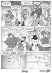 agonwolfe canid canine cigarette comic dialogue duo english_text female group hi_res human humanoid larger_female male mammal muscular mythological_canine mythological_creature mythology profanity sequence size_difference smaller_male smoking smoking_cigarette speech_bubble tail tail_motion tailwag text trio were werecanid werecanine werewolf